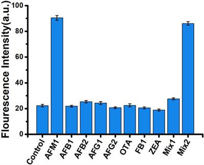 Aptamer-Based Fluorescence Quenching Approach for Detection of Aflatoxin M1 in Milk